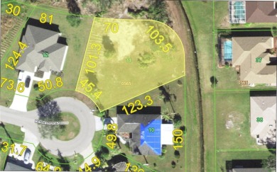 Great oversized building lot located on a cul-de-sac in a quiet on Deep Creek Golf Club in Florida - for sale on GolfHomes.com, golf home, golf lot