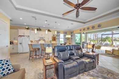 This Florencia floor plan home, located in the desired Carena on Pelican Preserve Golf Club in Florida - for sale on GolfHomes.com, golf home, golf lot