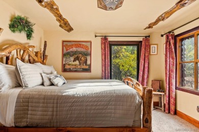 Beautiful log home with an amazing view to the west, located on on Big Bear Mountain Ski and Golf Resort in California - for sale on GolfHomes.com, golf home, golf lot