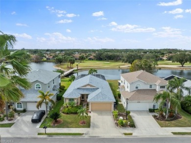 Stunning lakefront Augusta floor plan home, featuring 3 bedrooms on Stoneybrook Golf Club in Florida - for sale on GolfHomes.com, golf home, golf lot