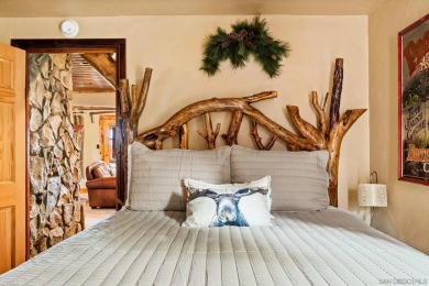 Beautiful log home with an amazing view to the west, located on on Big Bear Mountain Ski and Golf Resort in California - for sale on GolfHomes.com, golf home, golf lot