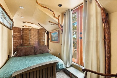 Beautiful log home with an amazing view to the west, located on on Big Bear Mountain Ski and Golf Resort in California - for sale on GolfHomes.com, golf home, golf lot
