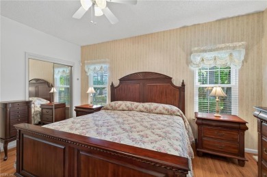 Fall in love with this golf course home with a primary bedroom on Kiln Creek Golf and Country Club in Virginia - for sale on GolfHomes.com, golf home, golf lot