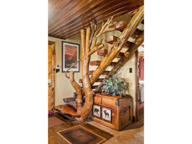 Beautiful log home with an amazing view to the west, located on on Big Bear Mountain Ski and Golf Resort in California - for sale on GolfHomes.com, golf home, golf lot