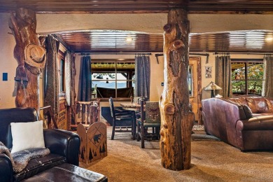 Beautiful log home with an amazing view to the west, located on on Big Bear Mountain Ski and Golf Resort in California - for sale on GolfHomes.com, golf home, golf lot