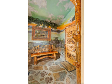 Beautiful log home with an amazing view to the west, located on on Big Bear Mountain Ski and Golf Resort in California - for sale on GolfHomes.com, golf home, golf lot