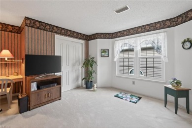 Fall in love with this golf course home with a primary bedroom on Kiln Creek Golf and Country Club in Virginia - for sale on GolfHomes.com, golf home, golf lot