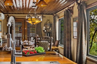 Beautiful log home with an amazing view to the west, located on on Big Bear Mountain Ski and Golf Resort in California - for sale on GolfHomes.com, golf home, golf lot
