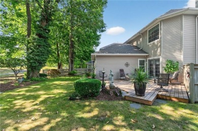 Fall in love with this golf course home with a primary bedroom on Kiln Creek Golf and Country Club in Virginia - for sale on GolfHomes.com, golf home, golf lot