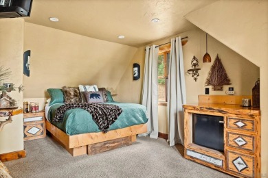 Beautiful log home with an amazing view to the west, located on on Big Bear Mountain Ski and Golf Resort in California - for sale on GolfHomes.com, golf home, golf lot