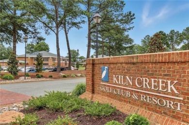 Fall in love with this golf course home with a primary bedroom on Kiln Creek Golf and Country Club in Virginia - for sale on GolfHomes.com, golf home, golf lot