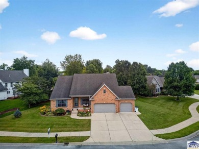 Welcome to 5537 Idle Creek Ct-- 2552 square feet of living space on Idle Creek Golf Course in Indiana - for sale on GolfHomes.com, golf home, golf lot