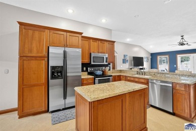 Welcome to 5537 Idle Creek Ct-- 2552 square feet of living space on Idle Creek Golf Course in Indiana - for sale on GolfHomes.com, golf home, golf lot