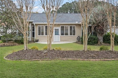 Discover this beautifully maintained Hamilton/Jefferson model in on Okatie Creek Golf Club in South Carolina - for sale on GolfHomes.com, golf home, golf lot