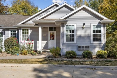 Maintenance-Free Living Meets Golf Course Serenity! Looking for on Amana Colonies Golf Course in Iowa - for sale on GolfHomes.com, golf home, golf lot