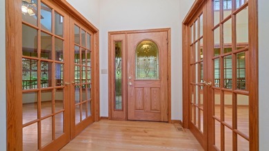 Beautiful Custom Cedar Ranch on the Golf Course in Lost Lake! on Lost Nation Golf Club in Illinois - for sale on GolfHomes.com, golf home, golf lot