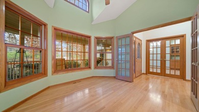 Beautiful Custom Cedar Ranch on the Golf Course in Lost Lake! on Lost Nation Golf Club in Illinois - for sale on GolfHomes.com, golf home, golf lot