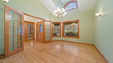 Beautiful Custom Cedar Ranch on the Golf Course in Lost Lake! on Lost Nation Golf Club in Illinois - for sale on GolfHomes.com, golf home, golf lot