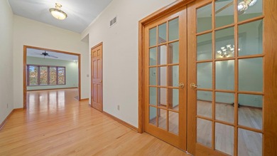 Beautiful Custom Cedar Ranch on the Golf Course in Lost Lake! on Lost Nation Golf Club in Illinois - for sale on GolfHomes.com, golf home, golf lot