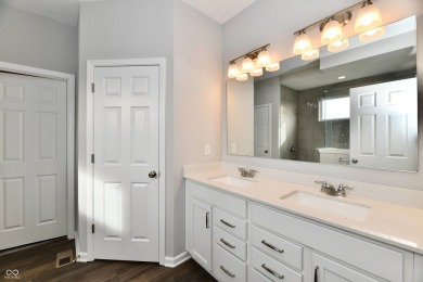 Desirable modern main level home! Stunning GR w/ full wall of on Sagamore Golf Club in Indiana - for sale on GolfHomes.com, golf home, golf lot