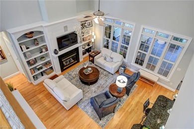 Discover effortless elegance in this custom brick home nestled on Riverfront Golf Club in Virginia - for sale on GolfHomes.com, golf home, golf lot