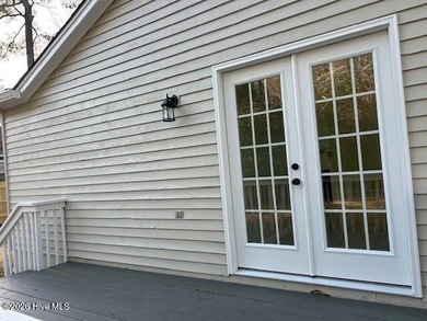 Charming cottage with 11 foot ceilings, bright and airy with a on Pearl Golf Links in North Carolina - for sale on GolfHomes.com, golf home, golf lot