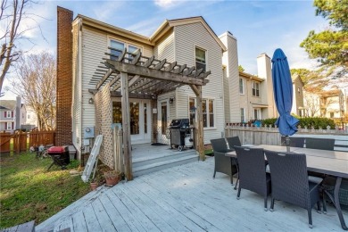 Don't miss this beautifully maintained end-unit townhome on Kempsville Greens Municipal Golf Course in Virginia - for sale on GolfHomes.com, golf home, golf lot