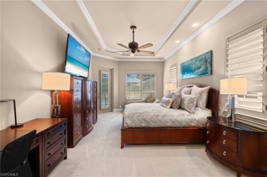 Nestled along the water, this breathtaking estate home on Miromar Lakes Golf Club in Florida - for sale on GolfHomes.com, golf home, golf lot