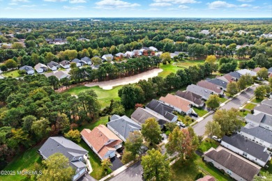 This extended Danbury model overlooks the 7th hole of the golf on Four Seasons Spa and Country Club in New Jersey - for sale on GolfHomes.com, golf home, golf lot