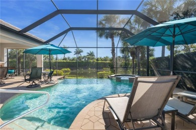 Nestled along the water, this breathtaking estate home on Miromar Lakes Golf Club in Florida - for sale on GolfHomes.com, golf home, golf lot
