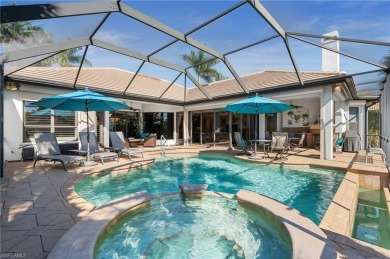 Nestled along the water, this breathtaking estate home on Miromar Lakes Golf Club in Florida - for sale on GolfHomes.com, golf home, golf lot