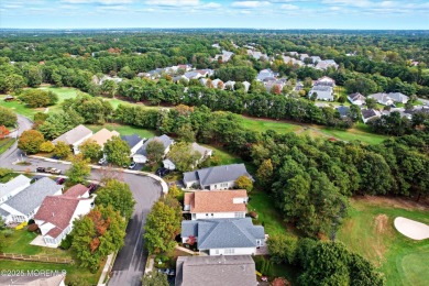 This extended Danbury model overlooks the 7th hole of the golf on Four Seasons Spa and Country Club in New Jersey - for sale on GolfHomes.com, golf home, golf lot