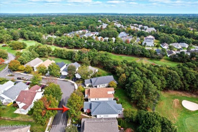 This extended Danbury model overlooks the 7th hole of the golf on Four Seasons Spa and Country Club in New Jersey - for sale on GolfHomes.com, golf home, golf lot