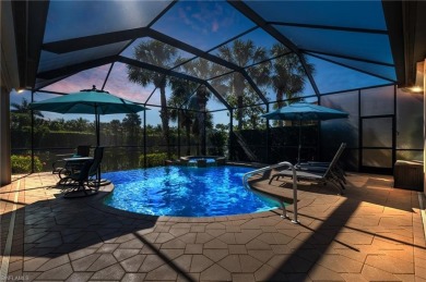 Nestled along the water, this breathtaking estate home on Miromar Lakes Golf Club in Florida - for sale on GolfHomes.com, golf home, golf lot