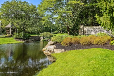 This extended Danbury model overlooks the 7th hole of the golf on Four Seasons Spa and Country Club in New Jersey - for sale on GolfHomes.com, golf home, golf lot