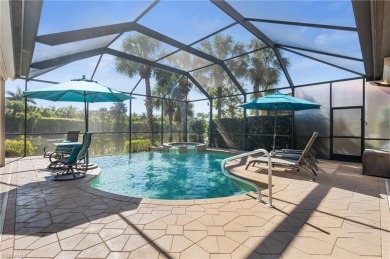 Nestled along the water, this breathtaking estate home on Miromar Lakes Golf Club in Florida - for sale on GolfHomes.com, golf home, golf lot