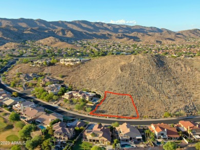 Rare opportunity for a large 1+ acre hillside custom home site on The Foothills Golf Club in Arizona - for sale on GolfHomes.com, golf home, golf lot