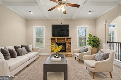 This 4-bedroom, 2.5-bath home located on a cul-de-sac street in on Crystal Lake Golf and Country Club in Georgia - for sale on GolfHomes.com, golf home, golf lot