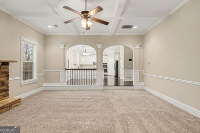This 4-bedroom, 2.5-bath home located on a cul-de-sac street in on Crystal Lake Golf and Country Club in Georgia - for sale on GolfHomes.com, golf home, golf lot