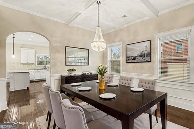 This 4-bedroom, 2.5-bath home located on a cul-de-sac street in on Crystal Lake Golf and Country Club in Georgia - for sale on GolfHomes.com, golf home, golf lot