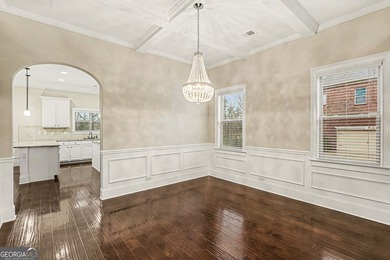 This 4-bedroom, 2.5-bath home located on a cul-de-sac street in on Crystal Lake Golf and Country Club in Georgia - for sale on GolfHomes.com, golf home, golf lot