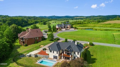 WOW FACTOR HERE! Luxury Executive All Brick Home Fronting the on Sevierville Golf Club in Tennessee - for sale on GolfHomes.com, golf home, golf lot