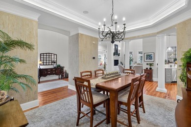 Beautiful brick custom home with FIRST FLOOR PRIMARY SUITE on Dunes West Golf Club in South Carolina - for sale on GolfHomes.com, golf home, golf lot