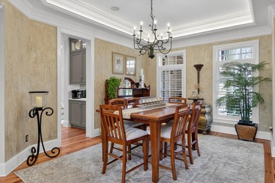 Beautiful brick custom home with FIRST FLOOR PRIMARY SUITE on Dunes West Golf Club in South Carolina - for sale on GolfHomes.com, golf home, golf lot