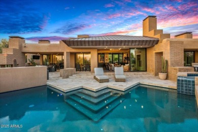 Awaken to sweeping desert vistas where Pinnacle Peak, sparkling on Desert Mountain Golf Club - Renegade Course in Arizona - for sale on GolfHomes.com, golf home, golf lot