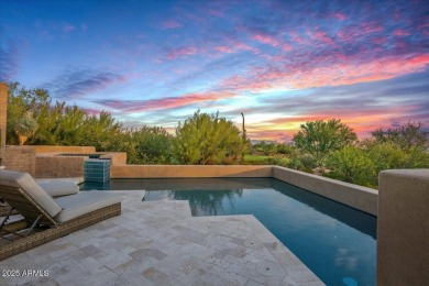 Awaken to sweeping desert vistas where Pinnacle Peak, sparkling on Desert Mountain Golf Club - Renegade Course in Arizona - for sale on GolfHomes.com, golf home, golf lot