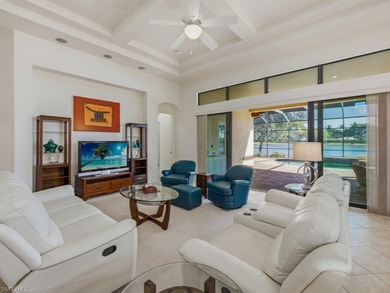 Discover refined WATERFRONT LIVING in the exclusive, gated on The Classics Country Club At Lely Resort in Florida - for sale on GolfHomes.com, golf home, golf lot