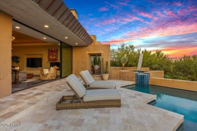Awaken to sweeping desert vistas where Pinnacle Peak, sparkling on Desert Mountain Golf Club - Renegade Course in Arizona - for sale on GolfHomes.com, golf home, golf lot