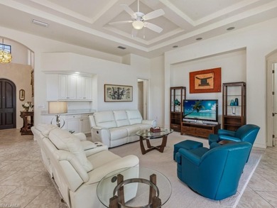 Discover refined WATERFRONT LIVING in the exclusive, gated on The Classics Country Club At Lely Resort in Florida - for sale on GolfHomes.com, golf home, golf lot