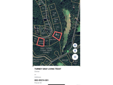 Golf Course frontage on the backside of Lot 303 in Tannenbaum on Tannenbaum Golf Club in Arkansas - for sale on GolfHomes.com, golf home, golf lot